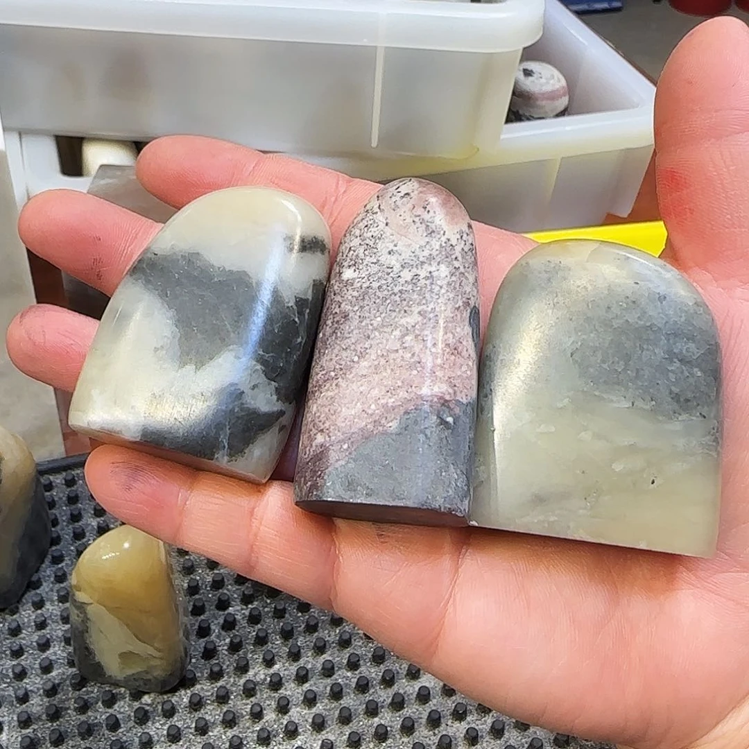 昌化石印石清*长白石