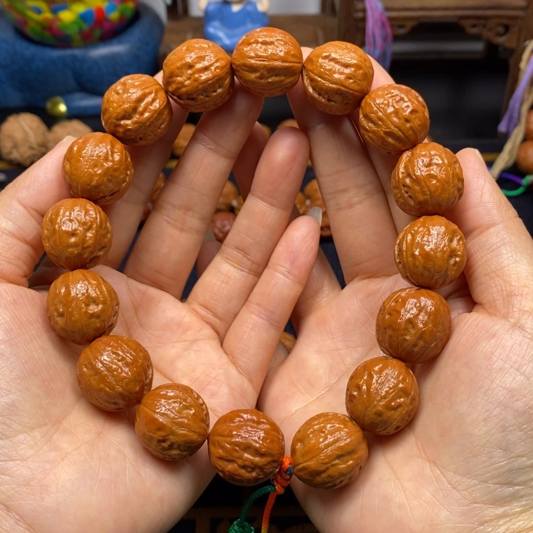 桃核手串小肉筋光头