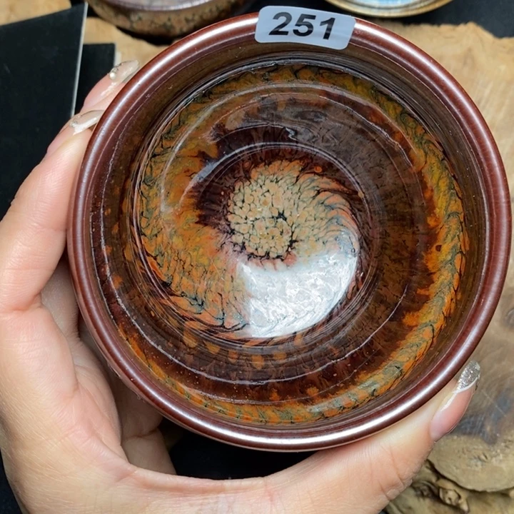 茶盏建窑建盏主人杯251