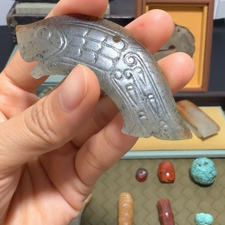 子***霑颈饰未镶嵌和田玉