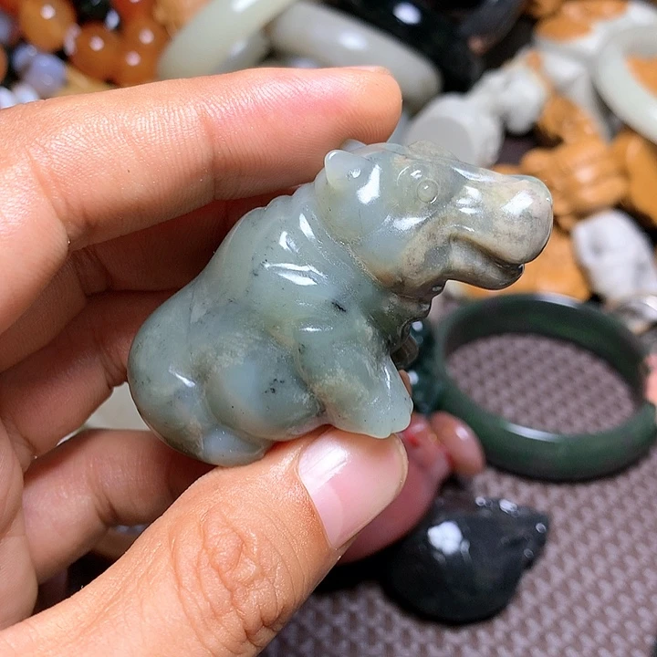 【闪购商品】手链未镶嵌和田玉（碧玉）