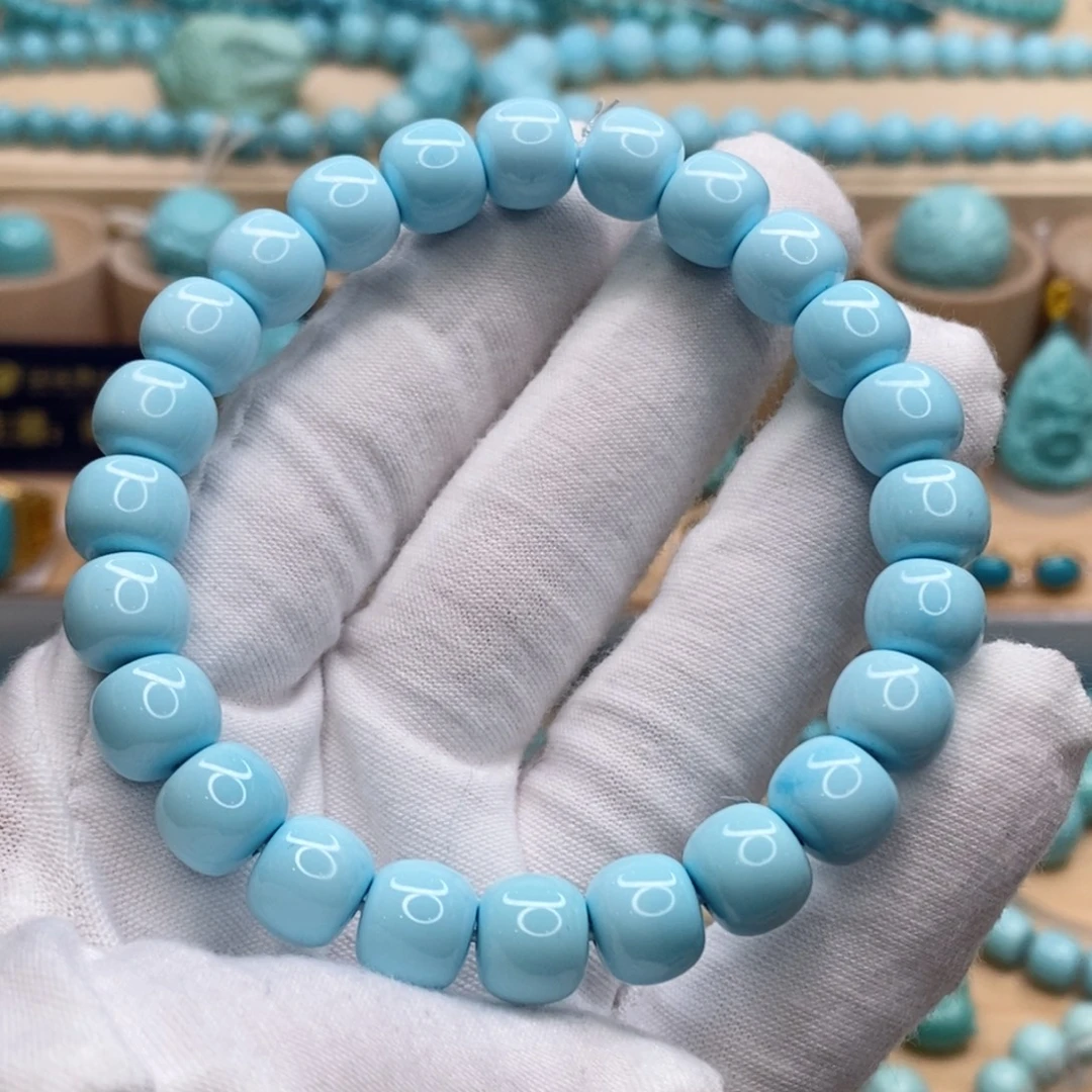 绿松石未镶嵌珠宝奇石9.5mm