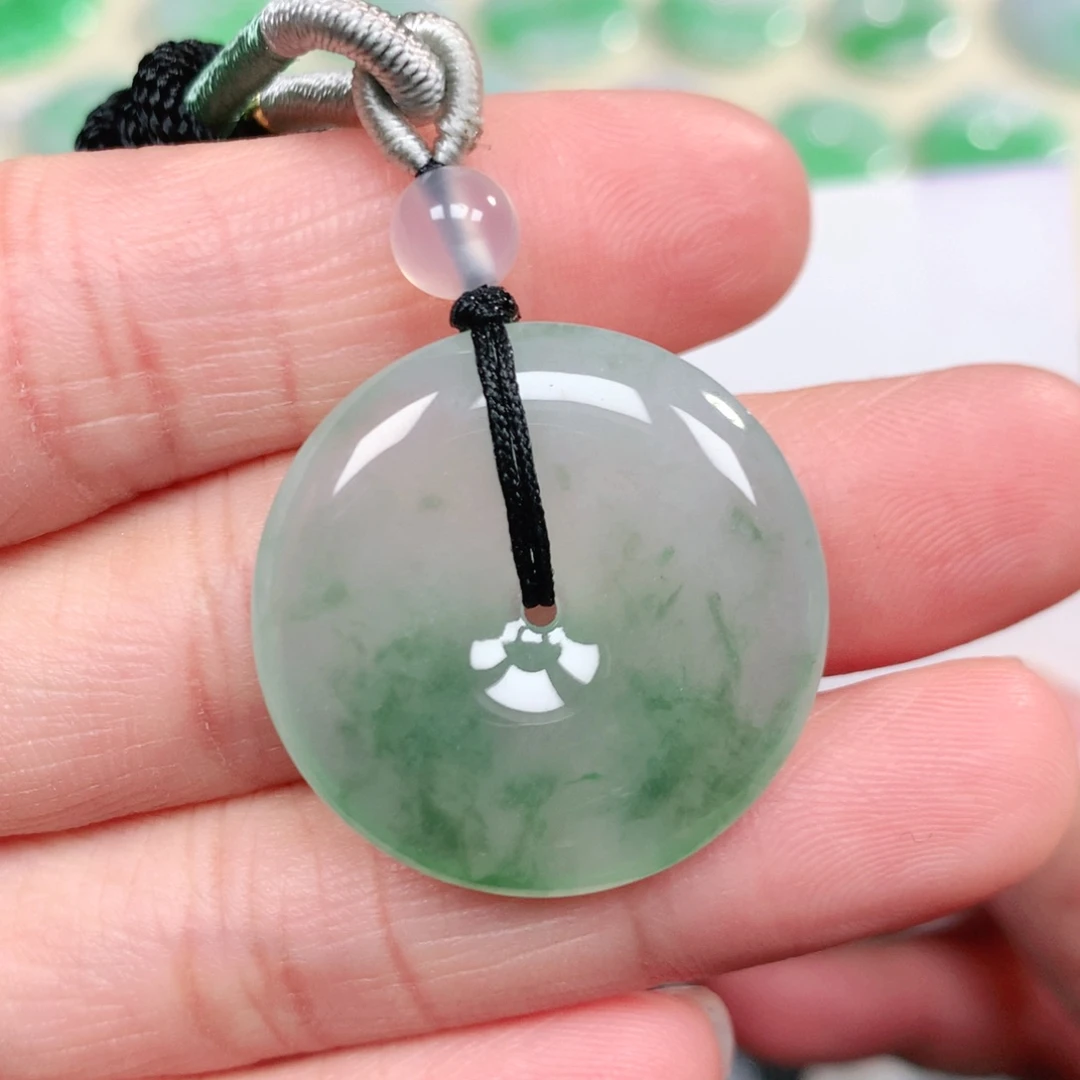 翡翠未镶嵌颈饰27-5.2