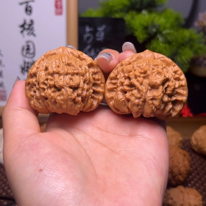 文玩核桃把件官帽71