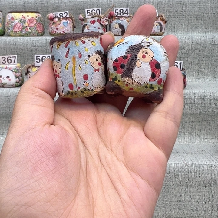 巧***_巧克力熊2只qm刺猬