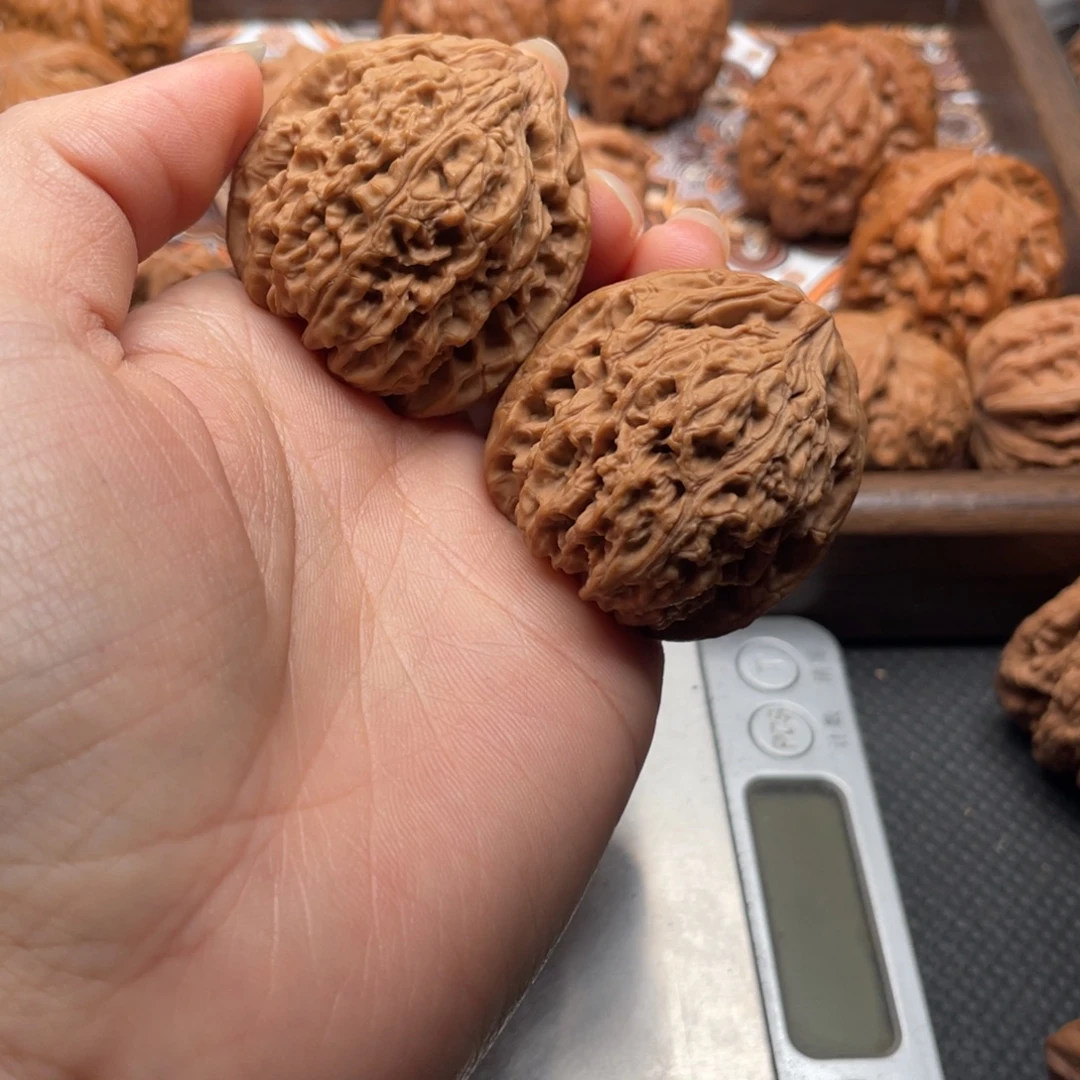 鱼***鹿手串/手链核桃南疆石39尺全品