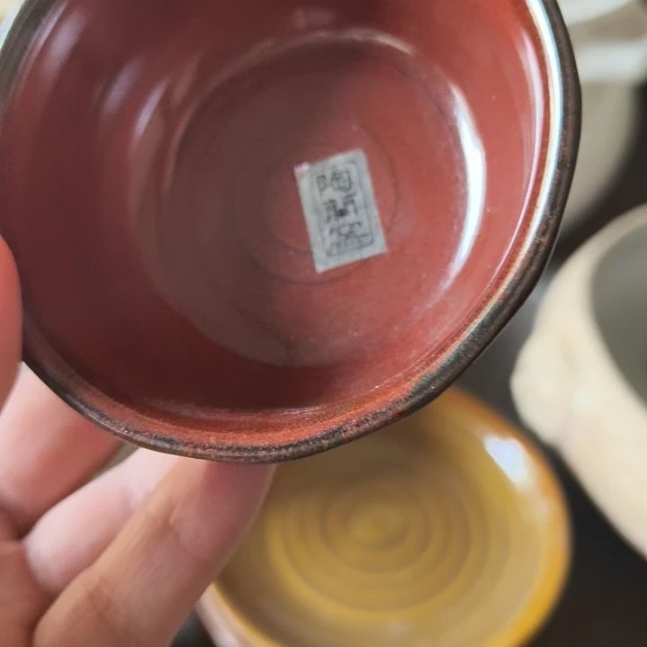 瓷片磁州窑五厂盘碗壶杯有瑕疵