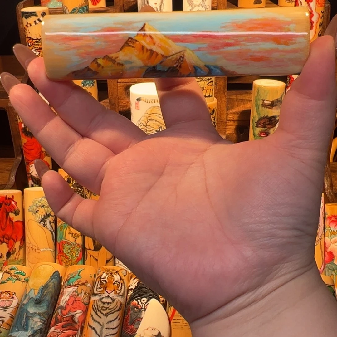 羽**同手工针刺日照金山