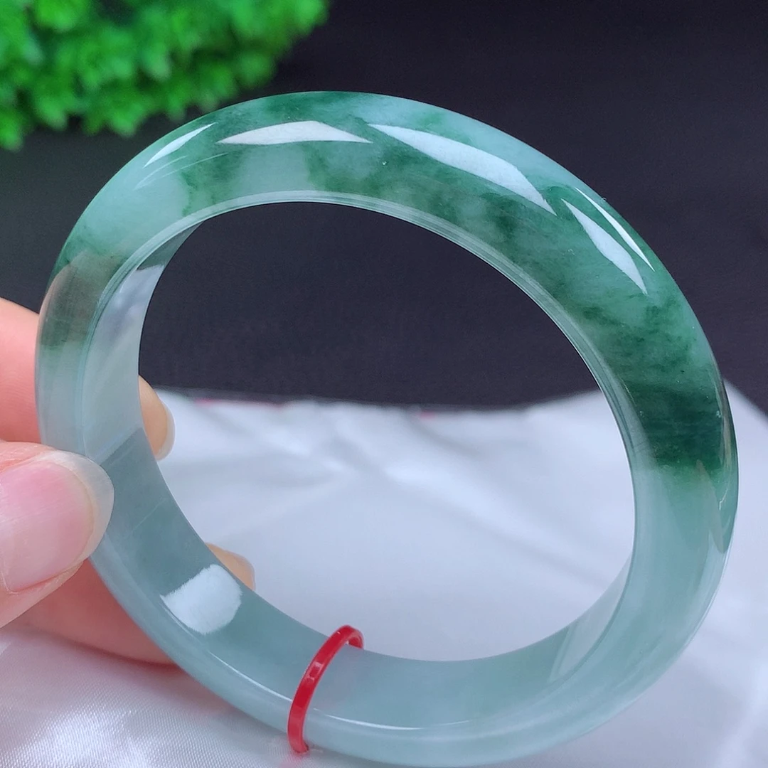 翡翠未镶嵌手镯59圈431530