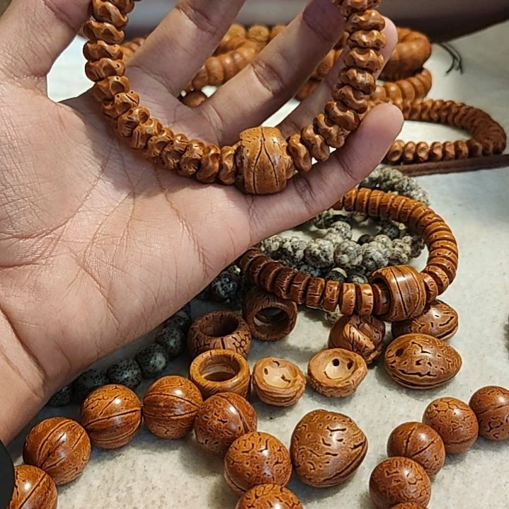 桃核手串无相花辦