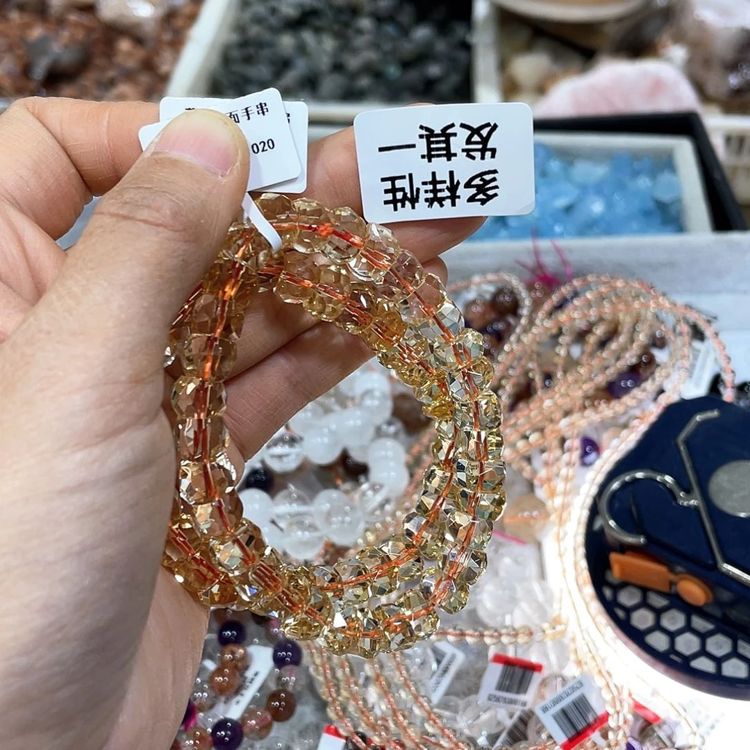 水晶手串未镶嵌多样性发一条h s 1020