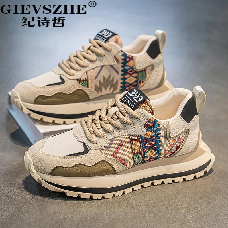 纪诗哲时尚潮流韩版ins休闲鞋夏季新款透气百搭厚韩版低帮透气