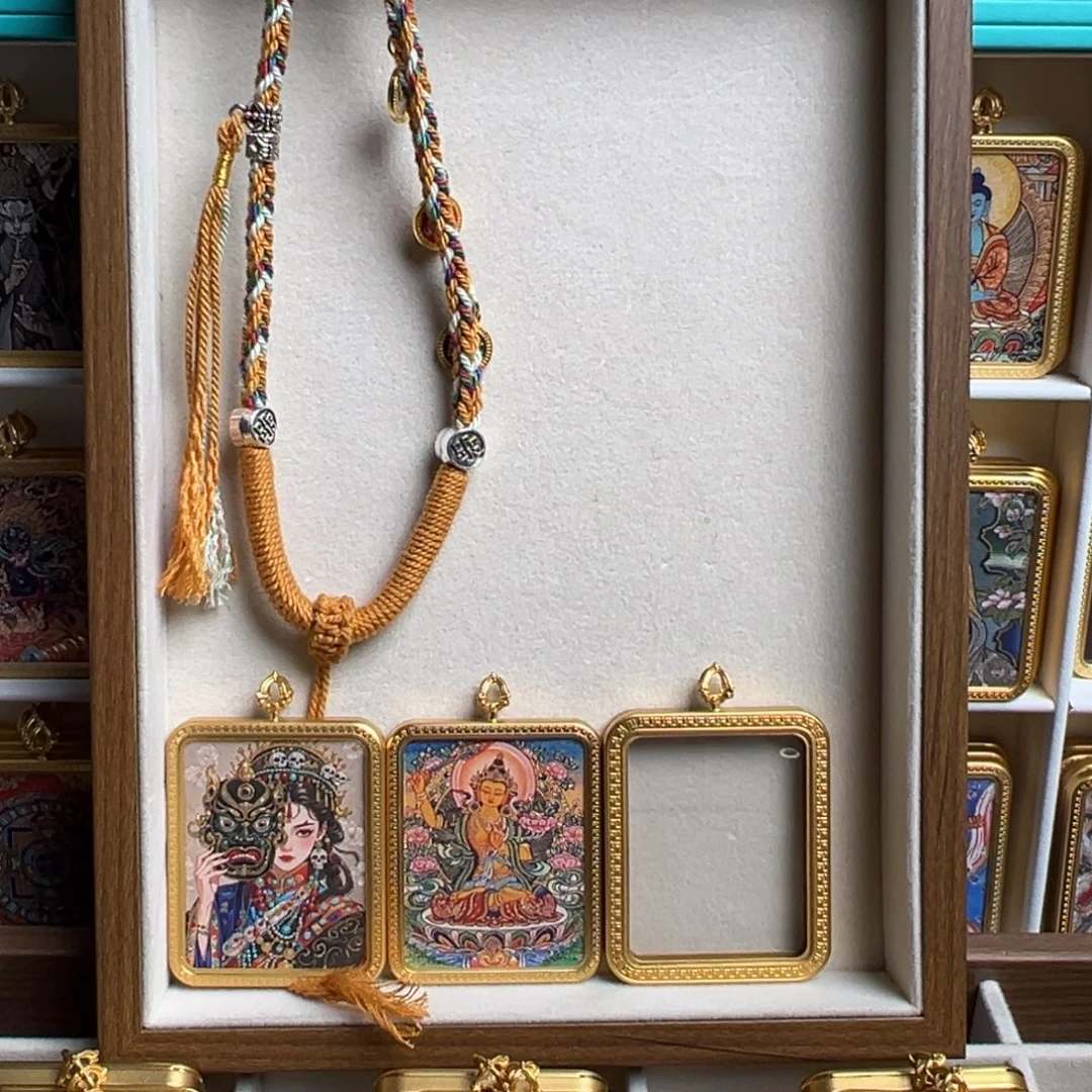 ****～吊坠双面文殊 前世