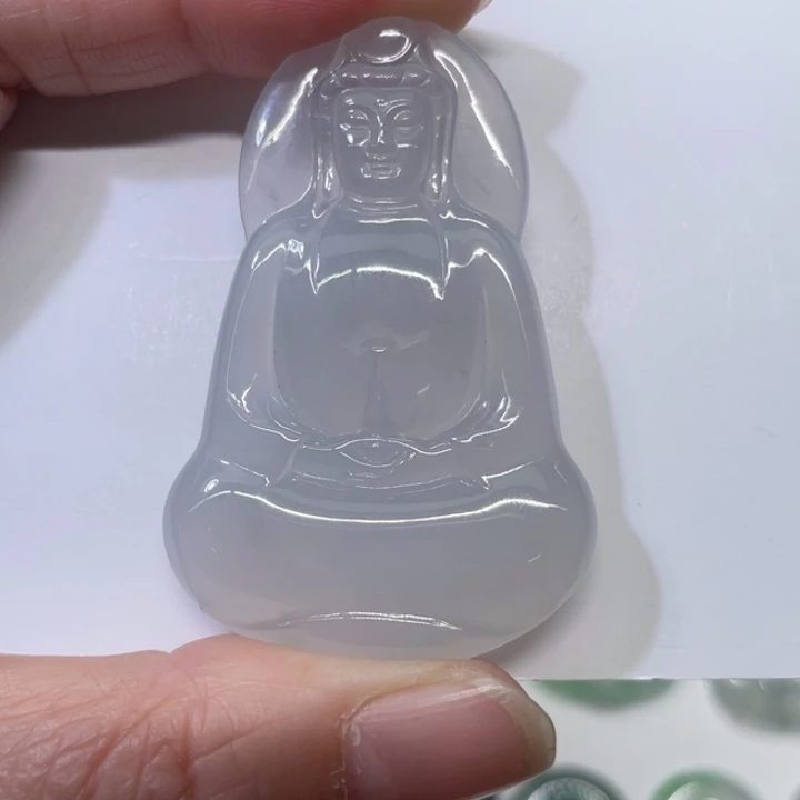 清***夫定制翡翠未镶嵌素衣买断