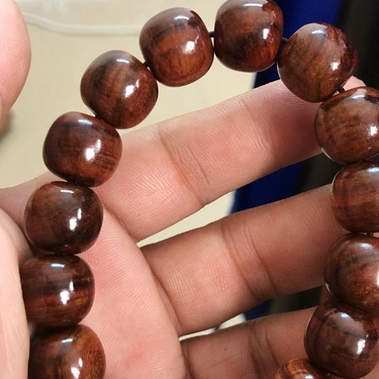 手串/手链黄花梨/降香黄檀1314紫油梨手串