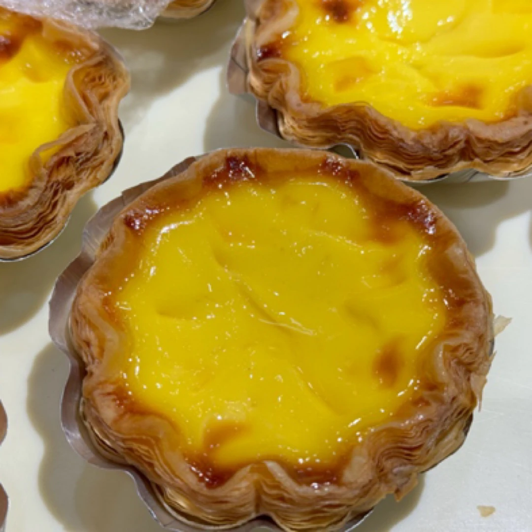 现烤蛋挞 可装盒