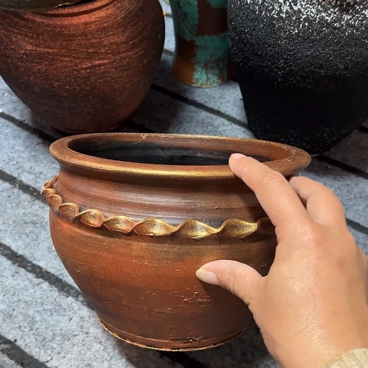 瑕疵金色高14口21带孔