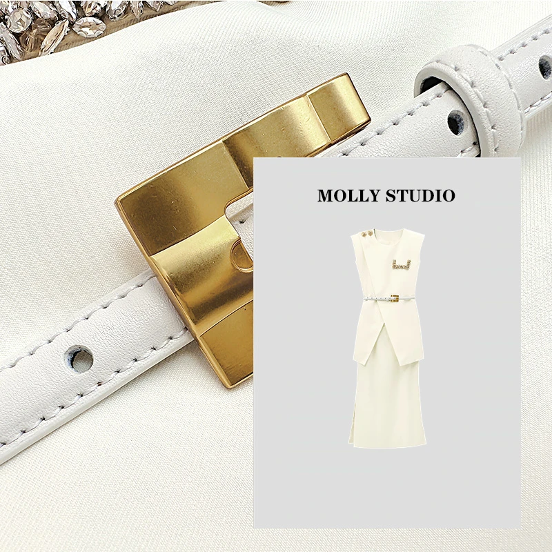 【心动月光】Molly 时尚气质简约 套装 M2025016