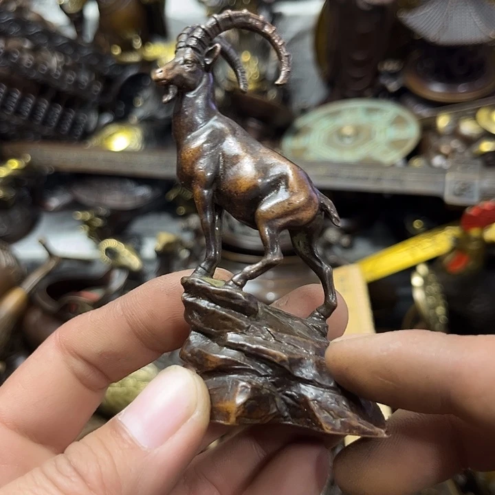 铜器摆件，铜掌柜铜铜