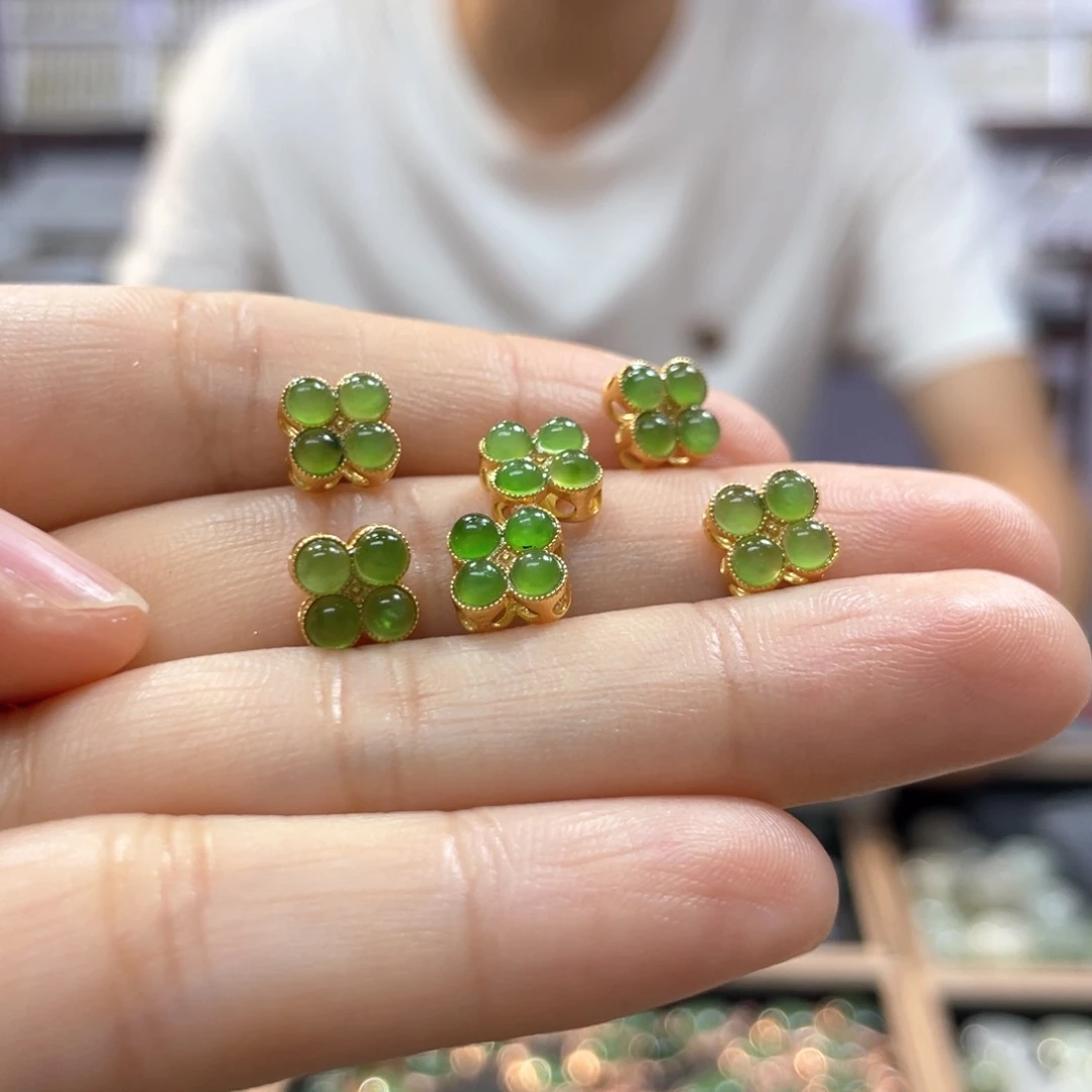 和田玉银S925镶嵌颈饰多样性发货拍一发一