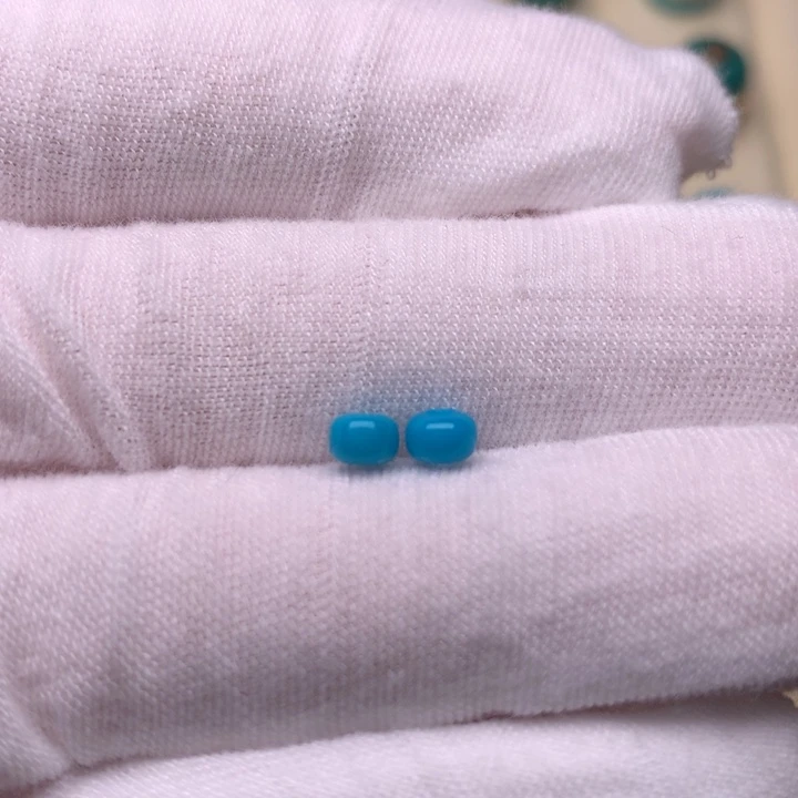 绿松石未镶嵌绿松石老型4.4