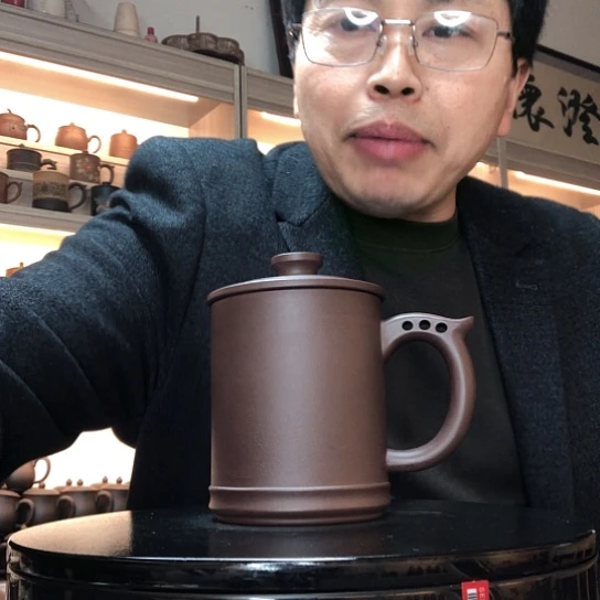 茶杯紫泥三才杯容量400