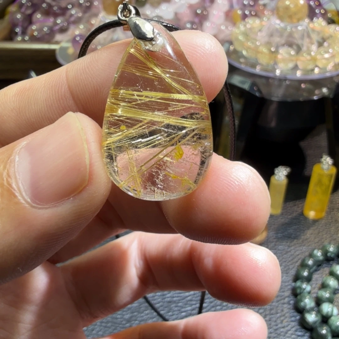 1***刘水晶吊坠(不含链)未镶嵌
