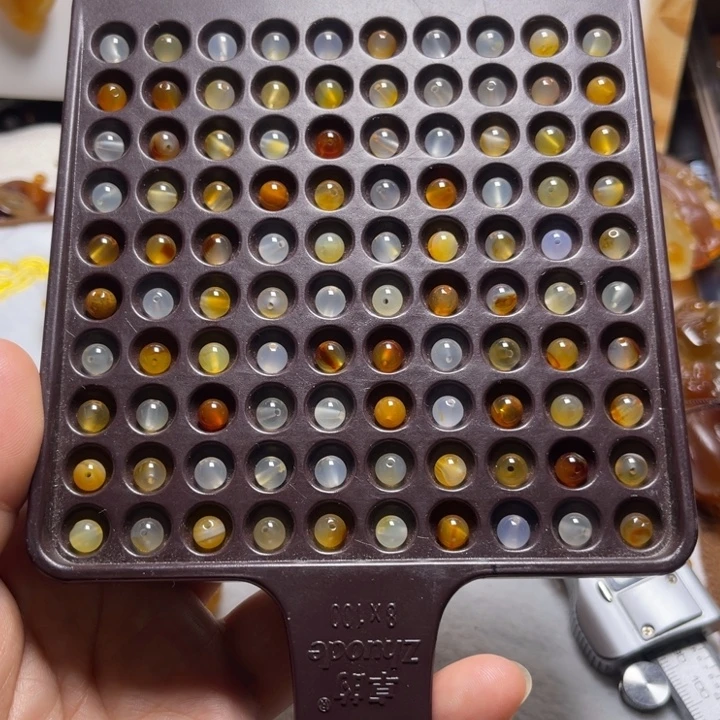 安***晴玛瑙/玉髓未镶嵌颈饰001