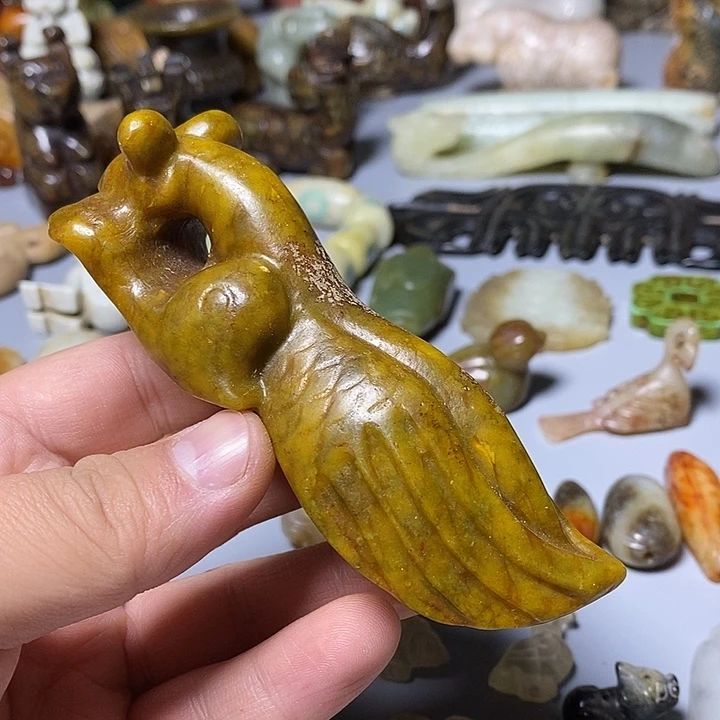 和田玉未镶嵌颈饰87