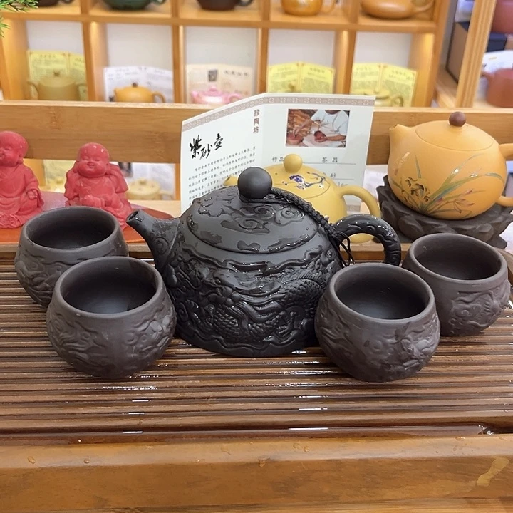 茶壶紫砂宜兴紫砂壶350毫升