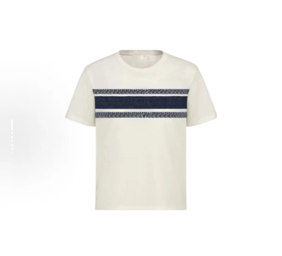 【依】2025新款夏季百搭简约立体星星短袖M25010