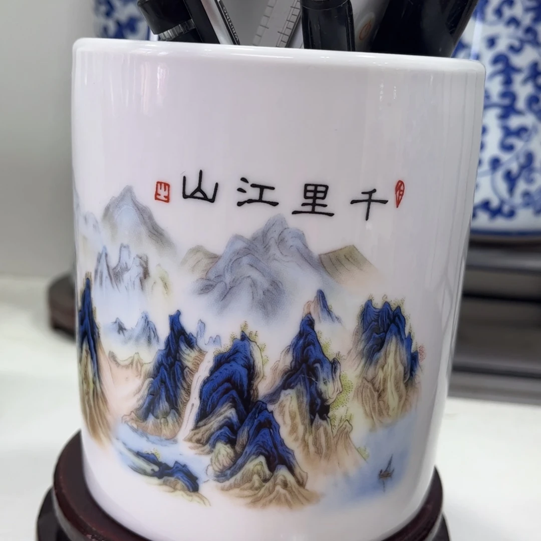 景德镇陶瓷花瓶摆件