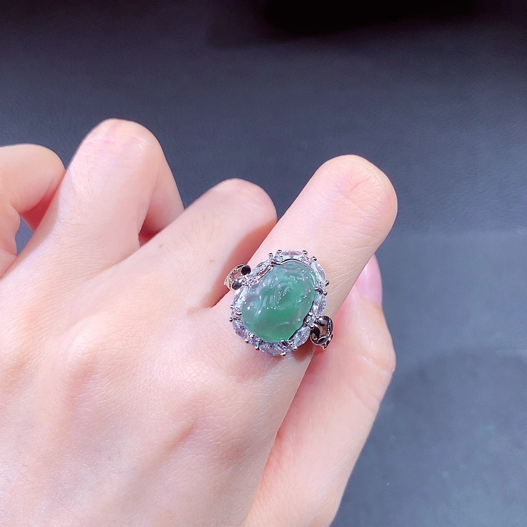 未镶嵌戒指翡翠翡翠