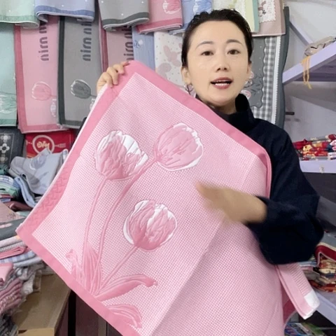 棉特价粉色郁金香