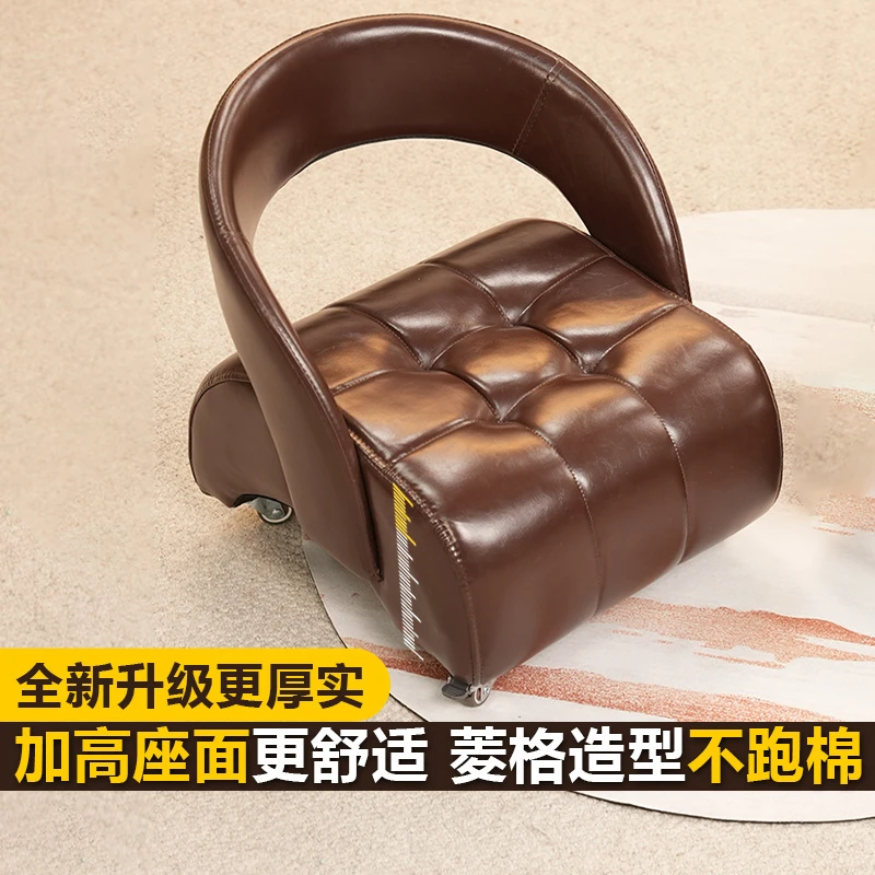 加高正版溜溜凳单人沙发椅客厅家用椅子休闲靠背椅小凳子矮凳zm