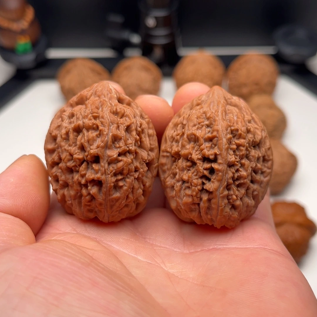 核桃把件37 大蒜头