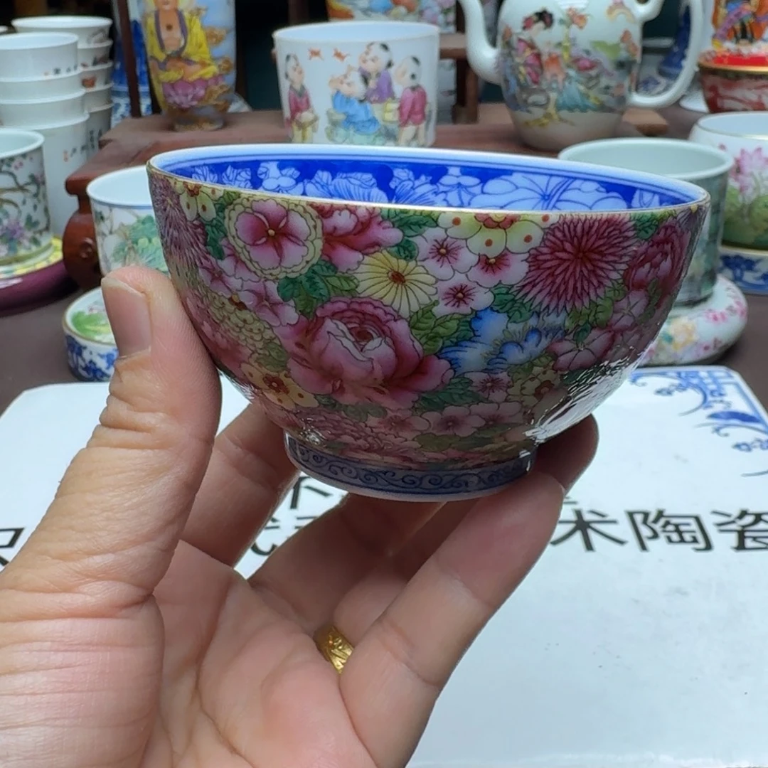 景德镇手工手绘展示