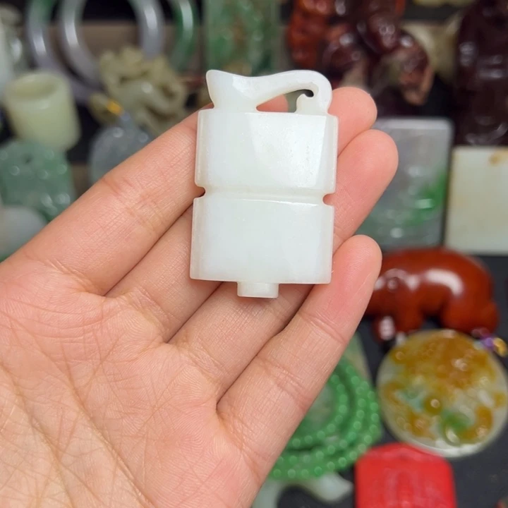 滴血莲花菩提吊坠