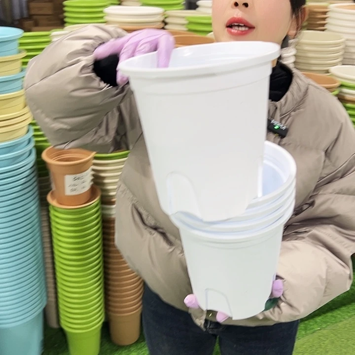 清仓圆控口18高18白色5只无托