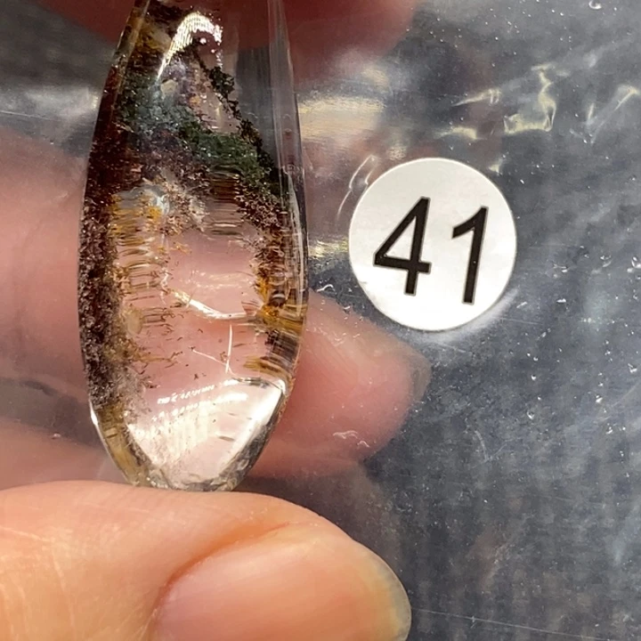 池***呀颈饰水晶未镶嵌水晶