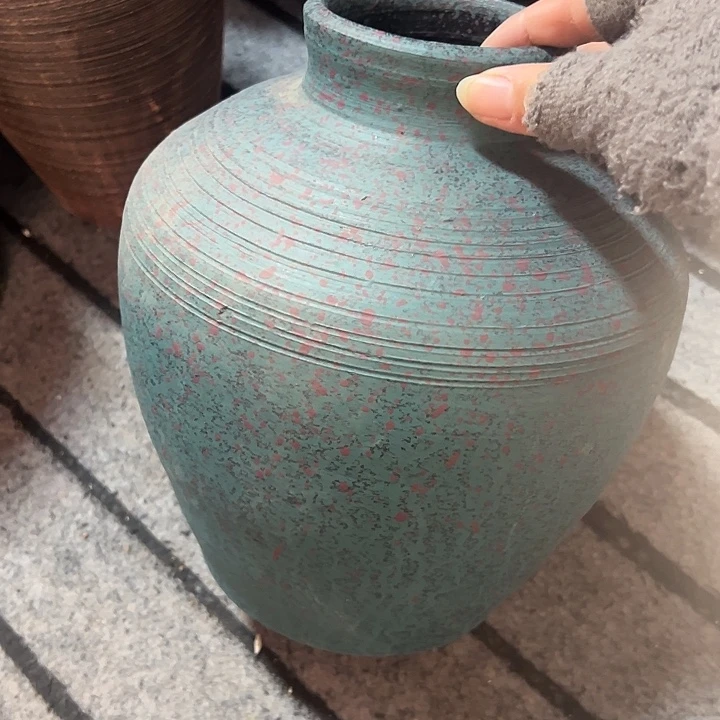创意绿色小口高23口9默认打孔