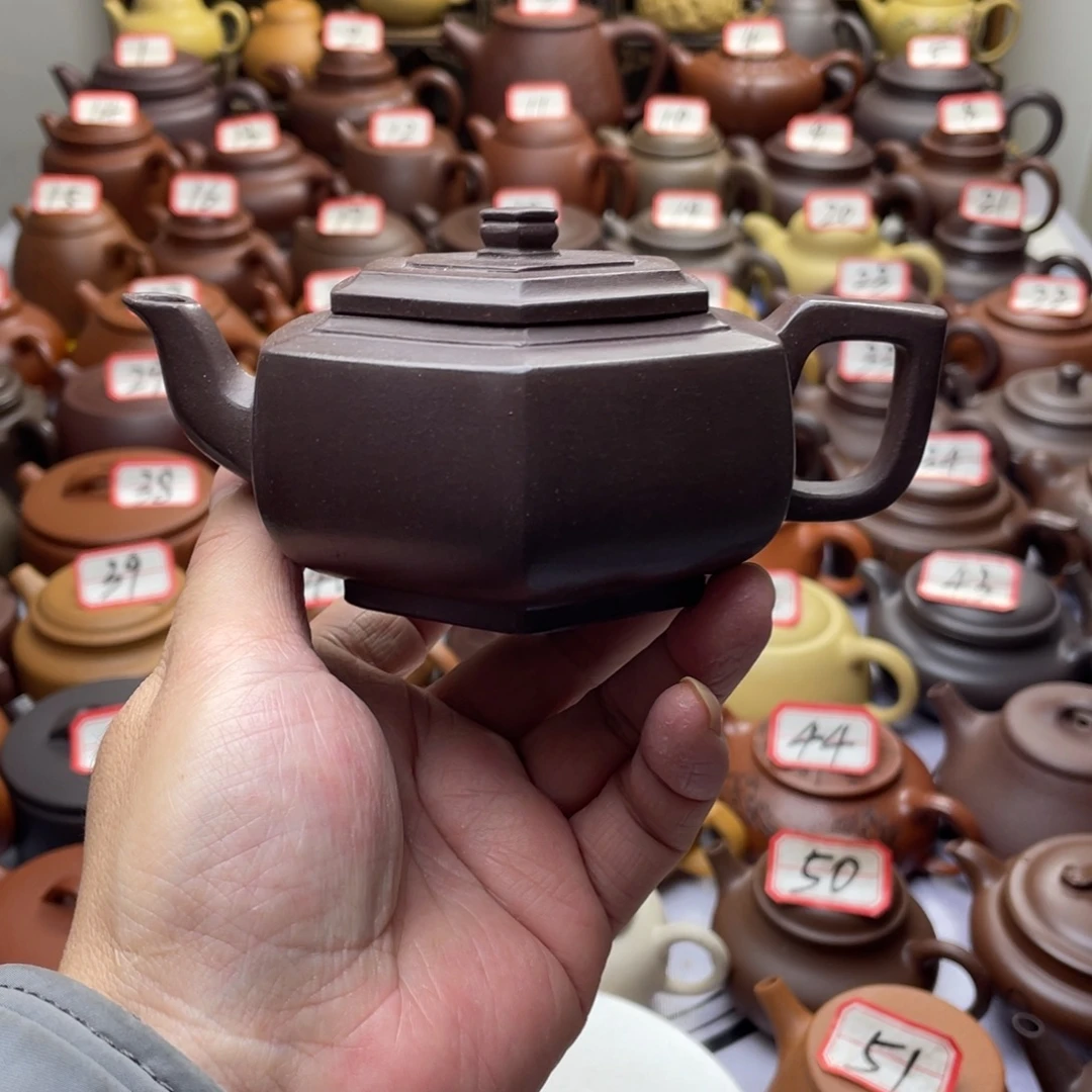 茶壶紫砂微瑕半手工