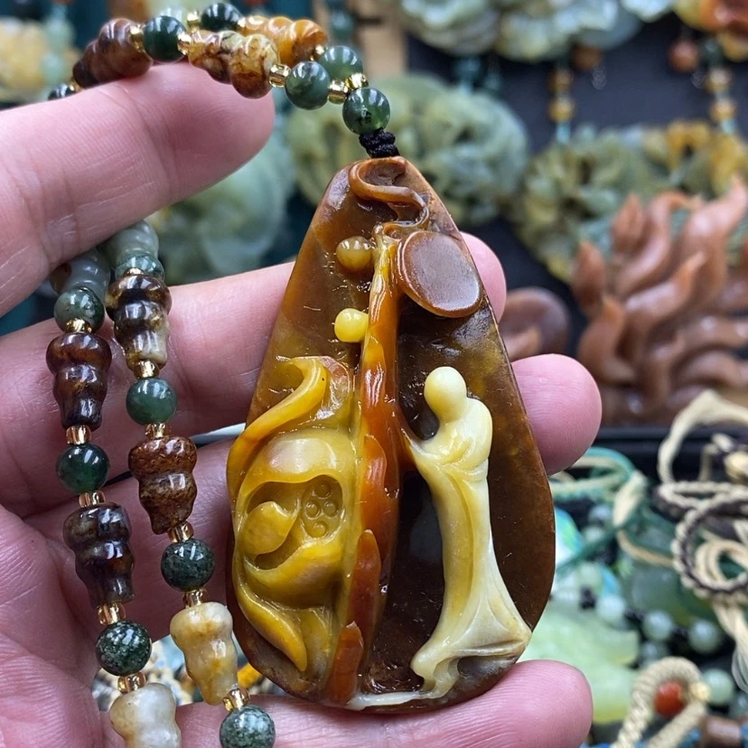 【闪购商品】未镶嵌岫玉吊坠