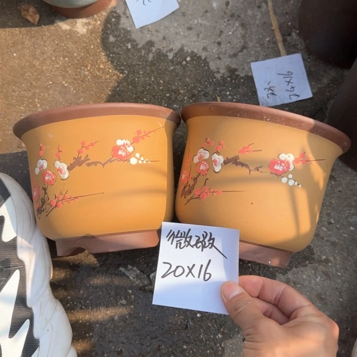 紫砂花盆特价清仓