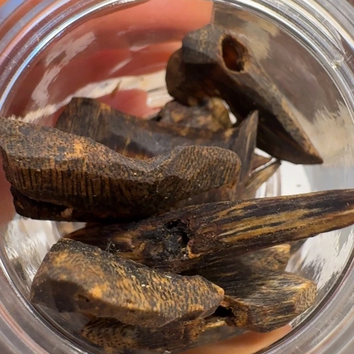 沉香碎屑沉香海南棋楠紫棋树心油高端块料20克