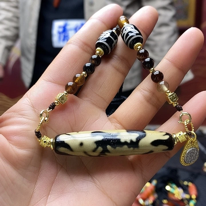 玛瑙/玉髓合金颈饰