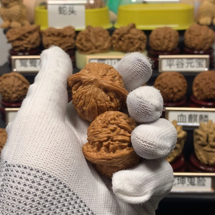 文玩核桃把件D****l磨盘40