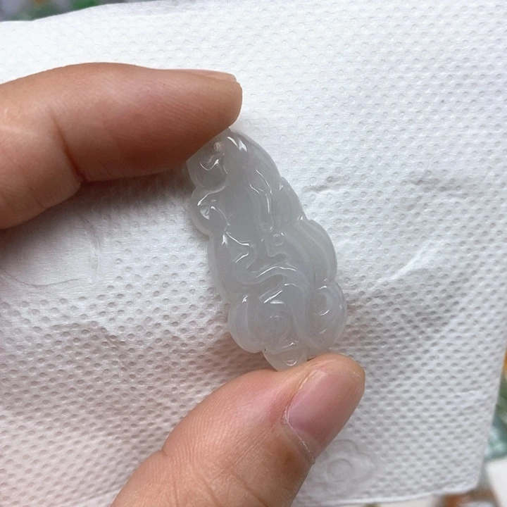 颈饰未镶嵌翡翠天然缅甸翡翠