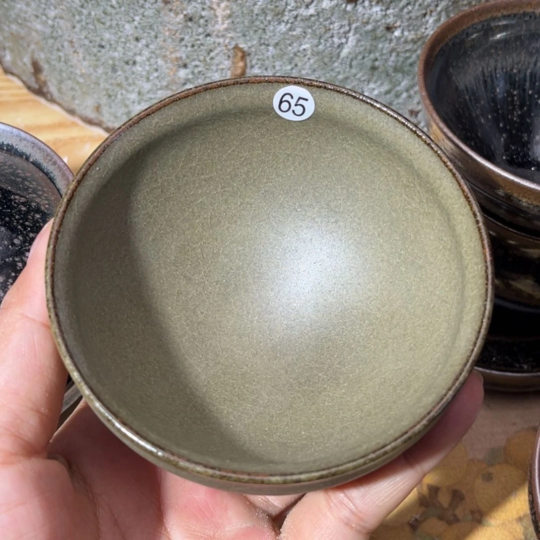 茶盏义兴龙窑坚持真柴烧