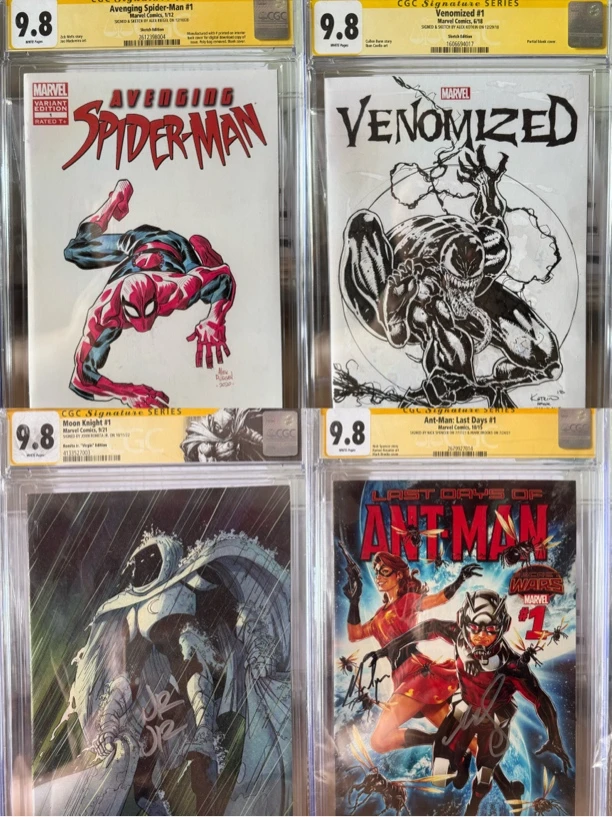 美漫封面精美黄砖限量（同意代拆）